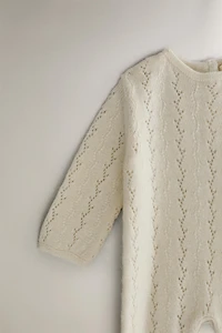 CASHMERE BABY ROMPER