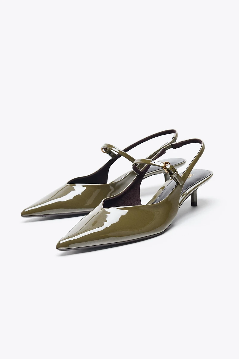 STRAPPY SLINGBACK HEELS