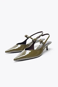 STRAPPY SLINGBACK HEELS
