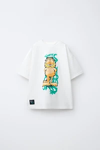 GARFIELD © PAWS INC GRAFFITI T-SHIRT