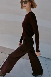 BASIC PLAIN KNIT JUMPER