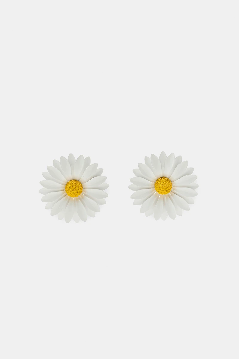 MAXI BOUCLES D'OREILLES MARGUERITE