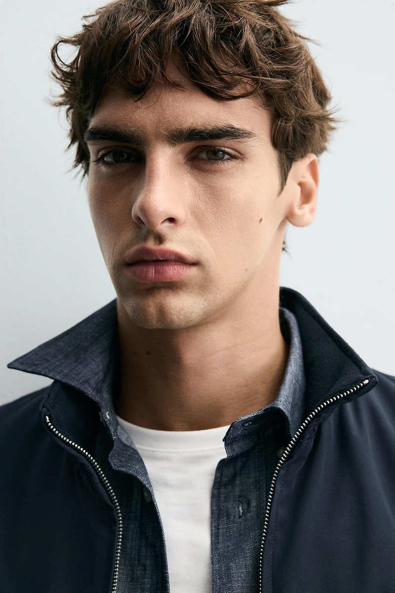 BLOUSON BOMBER TECHNIQUE
