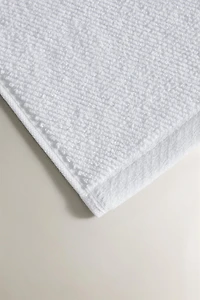 LOT DE 3 SERVIETTES TOILETTE EN COTON POINT RIZ