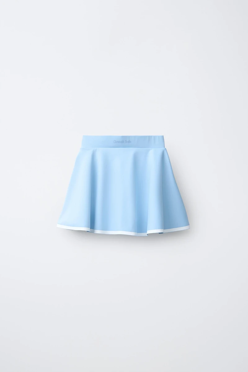 SPORTY RUFFLED SKORT