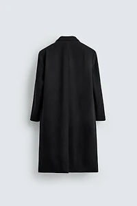 DOUBLE-BREASTED WOOL BLEND COAT AARON LEVINE X ZARA