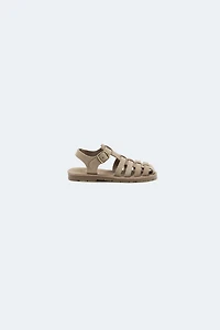 SANDALES STYLE PLAGE EN CUIR