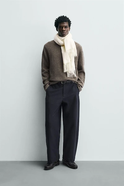 100% WOOL BOTTONATO JUMPER