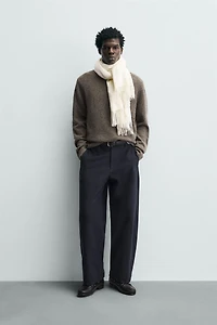 100% WOOL BOTTONATO JUMPER