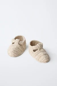 SANDAL-STYLE BOOTIES