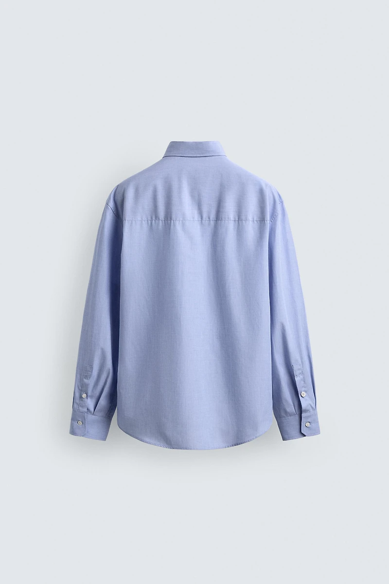 CHEMISE RELAXED FIT À POCHES