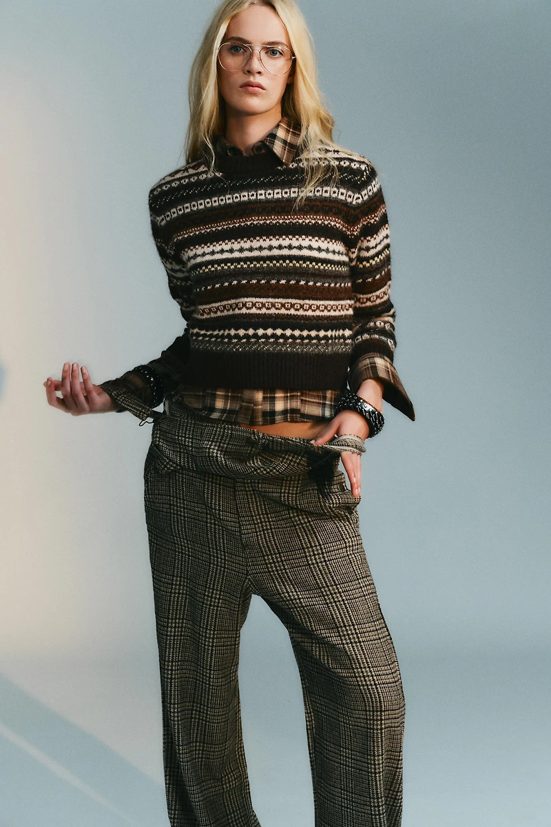 JACQUARD KNIT JUMPER