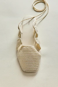 CROCHET SANDALS WITH ANKLE STRAPS
