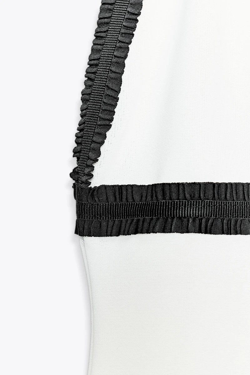 HALTER STRETCH CONTOURING DRESS