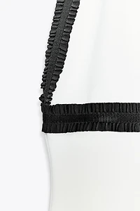 HALTER STRETCH CONTOURING DRESS