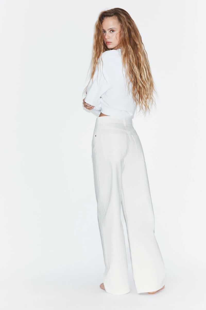 JEAN TRF EXTRA WIDE LEG TAILLE HAUTE