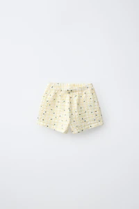 PLAID AND FLORAL SHORTS