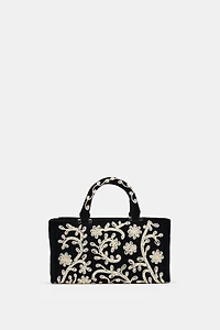 EMBROIDERED CITY BAG