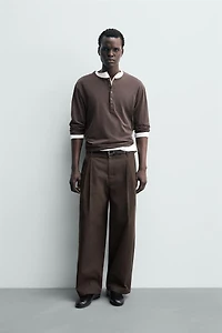 PANTALON CHINO COUPE LARGE