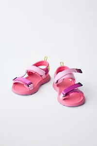 MULTICOLOR TECHNICAL SANDALS