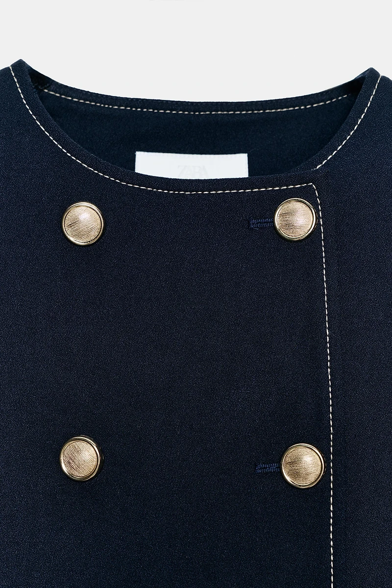 VESTE À MANCHES COURTES