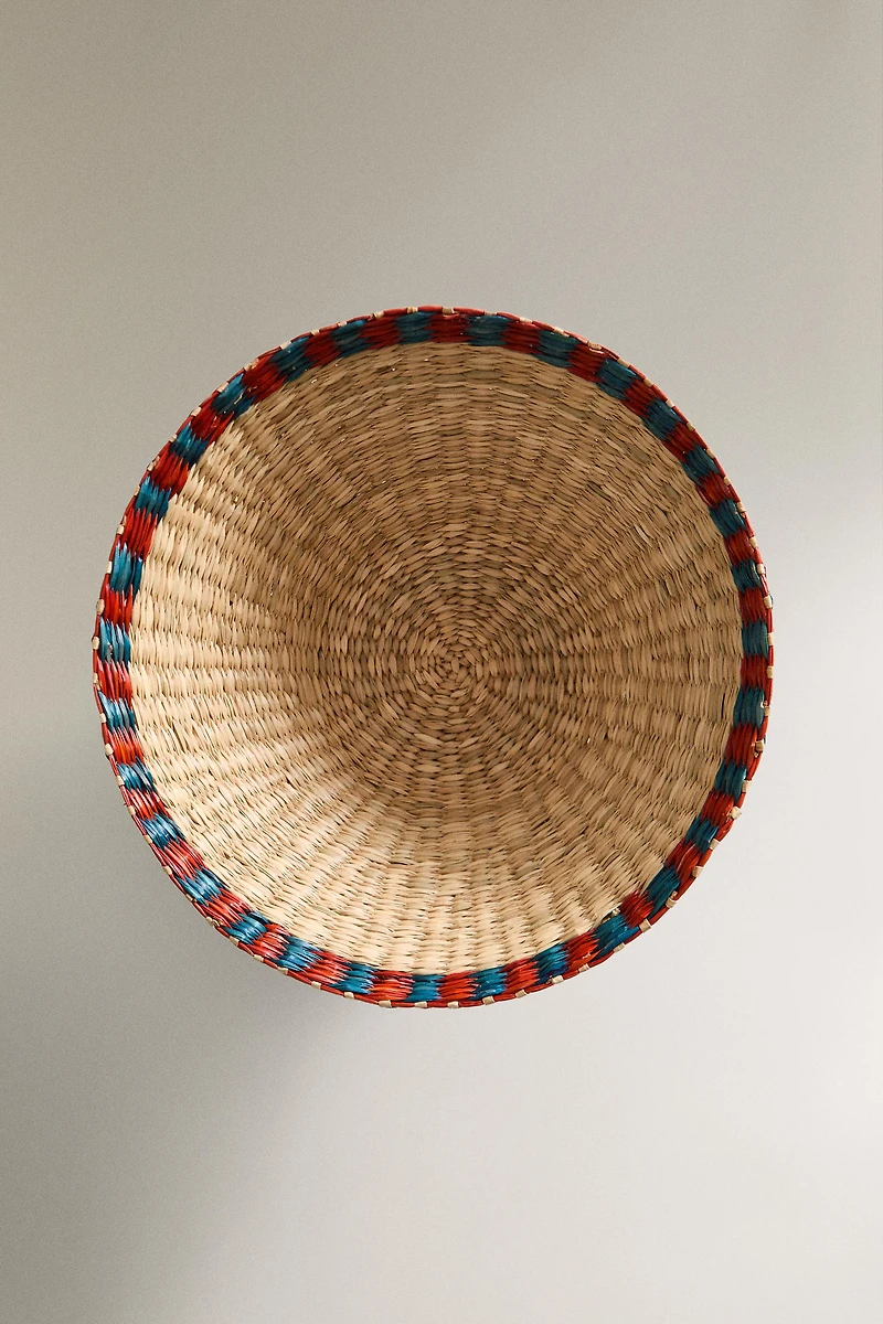 CONTRAST SEAGRASS BASKET