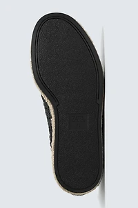 KNIT FABRIC ESPADRILLES