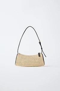 RAFFIA EFFECT BAG