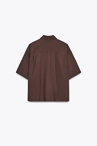 POPLIN POCKET SHIRT