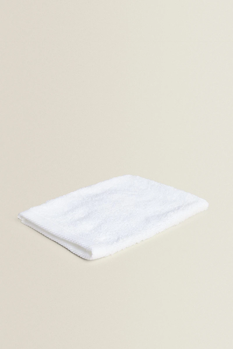 GANT DE TOILETTE COTON ÉPONGE