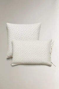 TAIE D’OREILLER ENFANT COTON POINTS