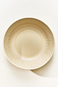 STRIPED STONEWARE SOUP PLATE