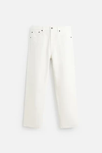 STRAIGHT ANKLE FIT JEANS
