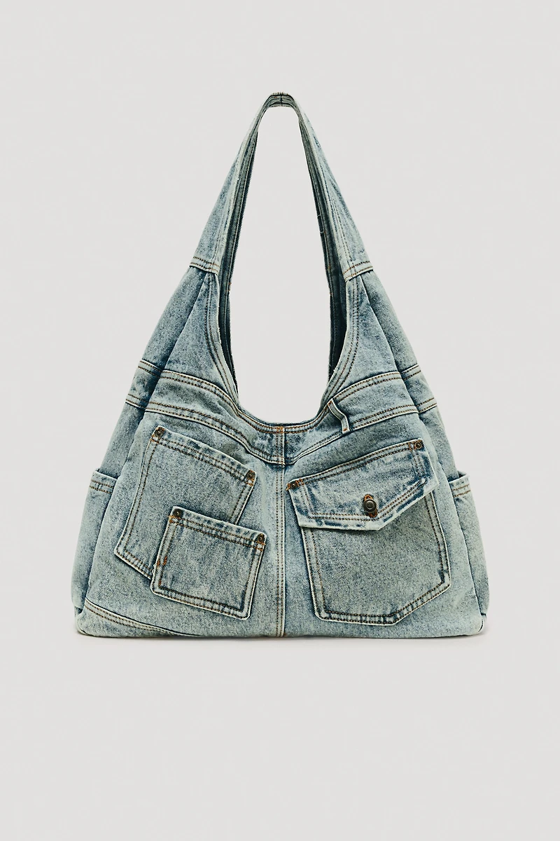 LIMITED EDITION MAXI DENIM BAG