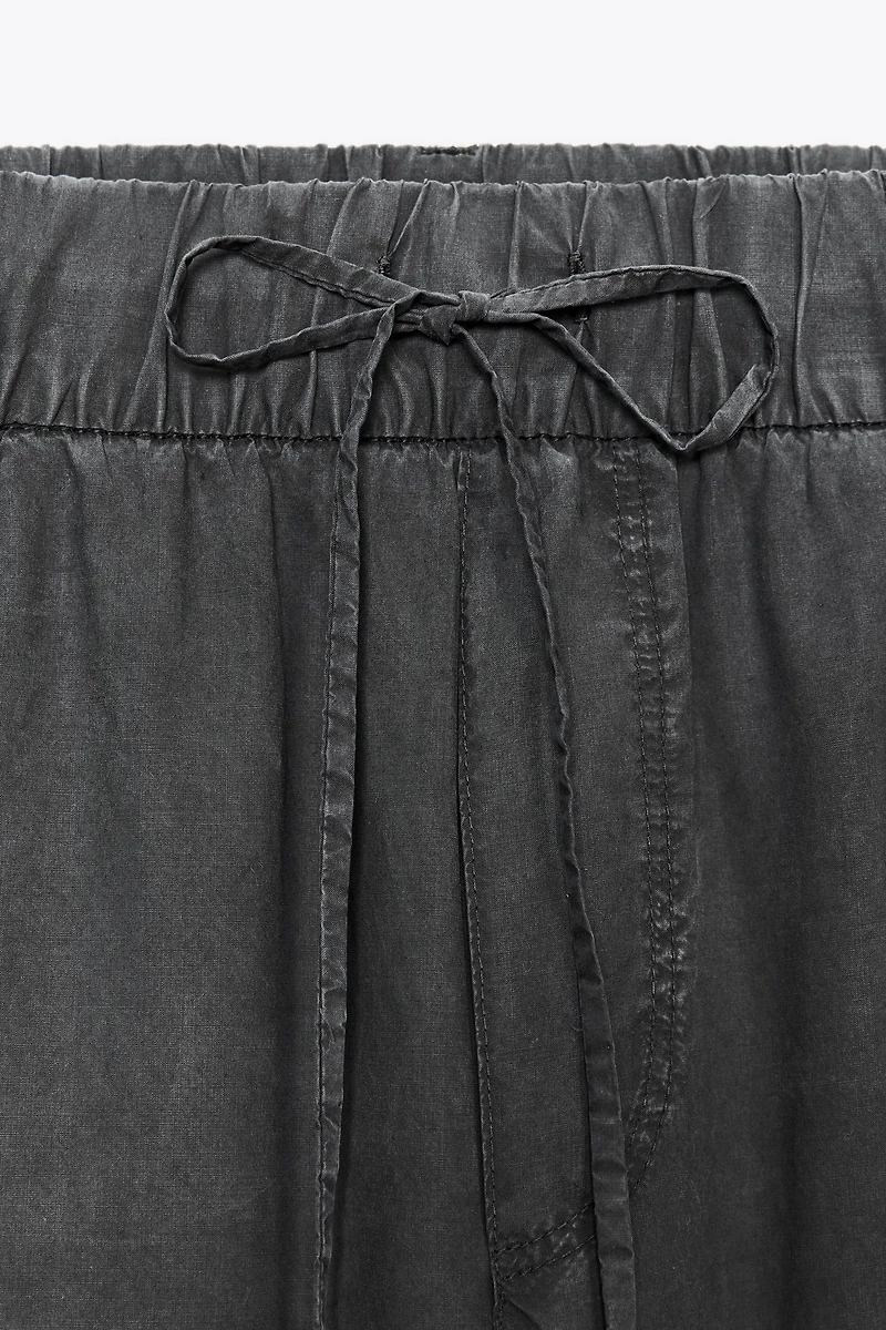 FLOWY CROP PANTS