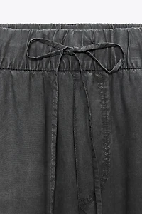 FLOWY CROP PANTS