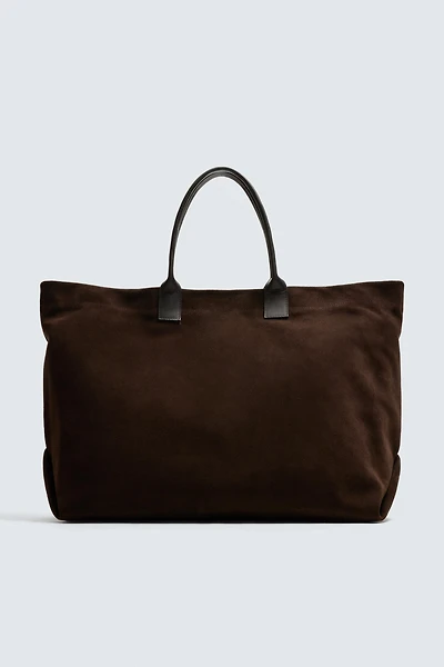 LIMITED EDITION LEATHER SHOPPER BAG