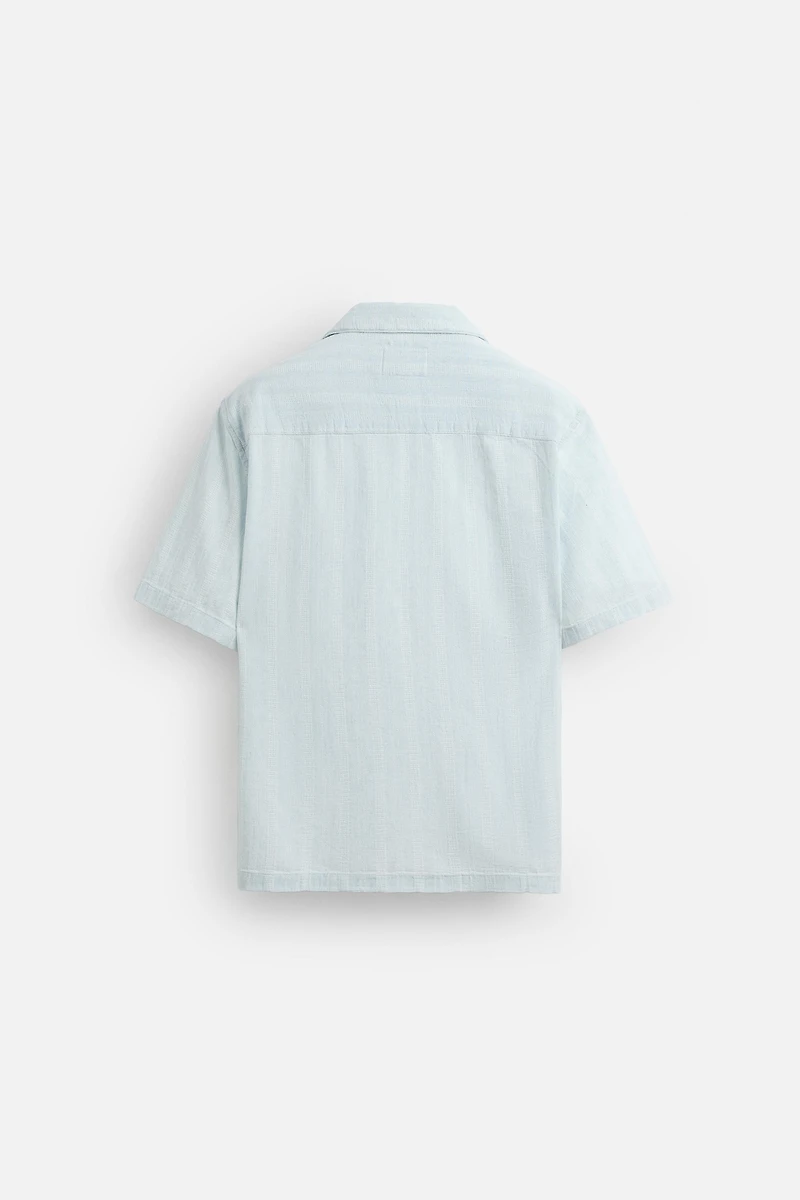 JACQUARD STRIPED SHIRT