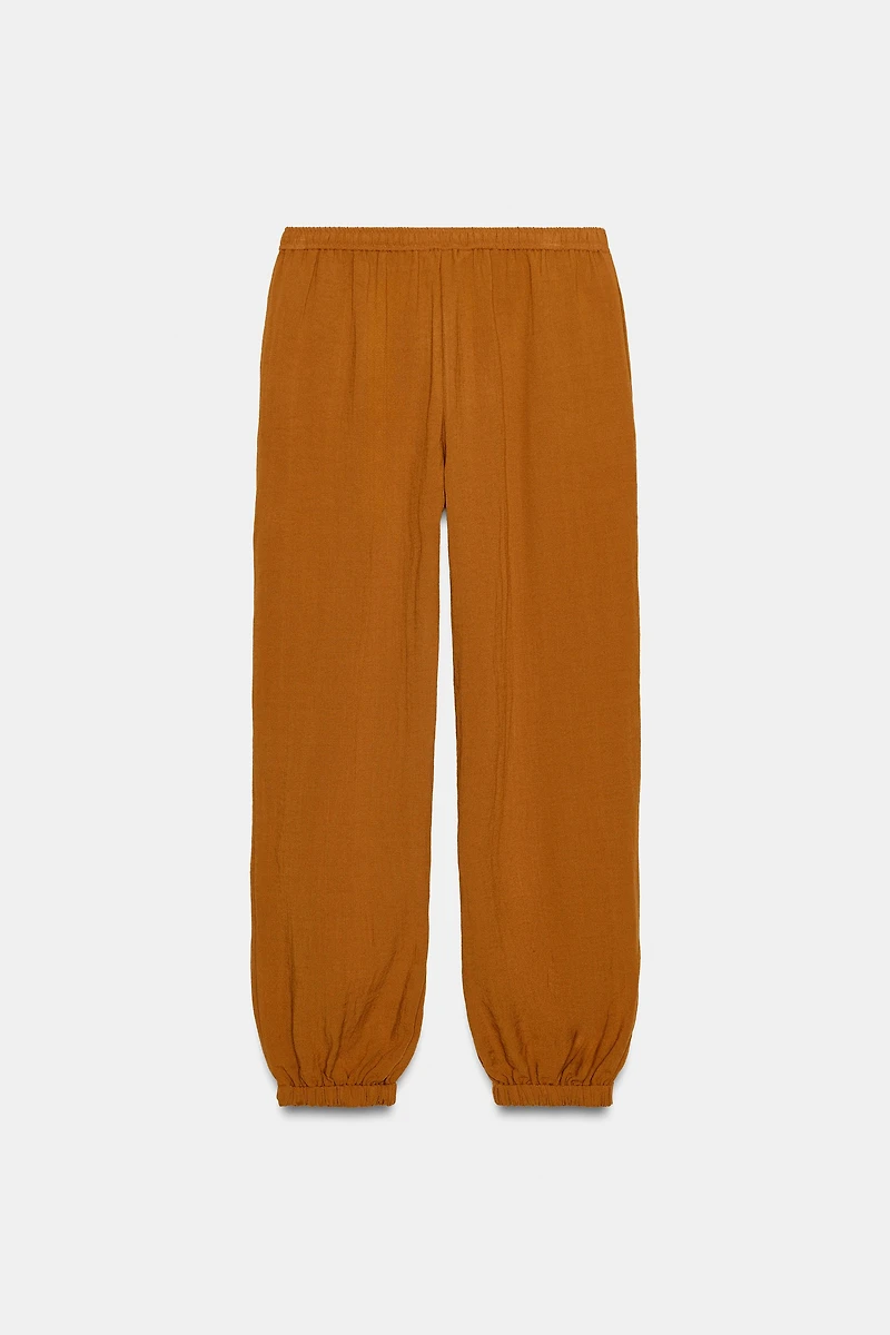 ELASTIC WAISTBAND PANTS