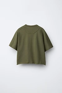 ENSEMBLE T-SHIRT ET PANTALON NERVURE HEAVY WEIGHT
