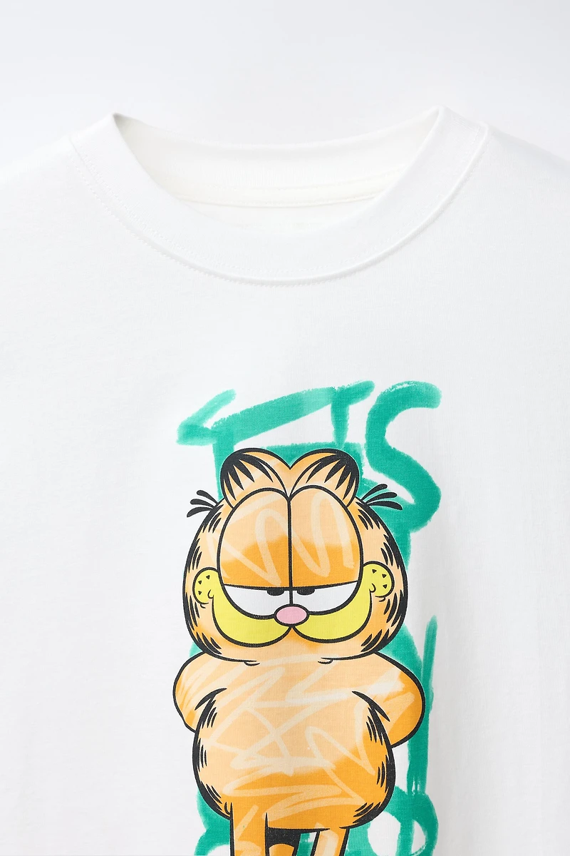 GARFIELD © PAWS INC GRAFFITI T-SHIRT