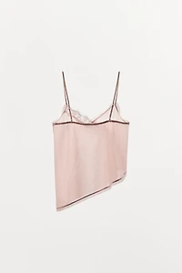 ORGANZA STRAP TOP