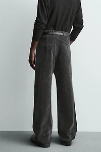 PANTALON RELAXED FIT FLOQUÉ