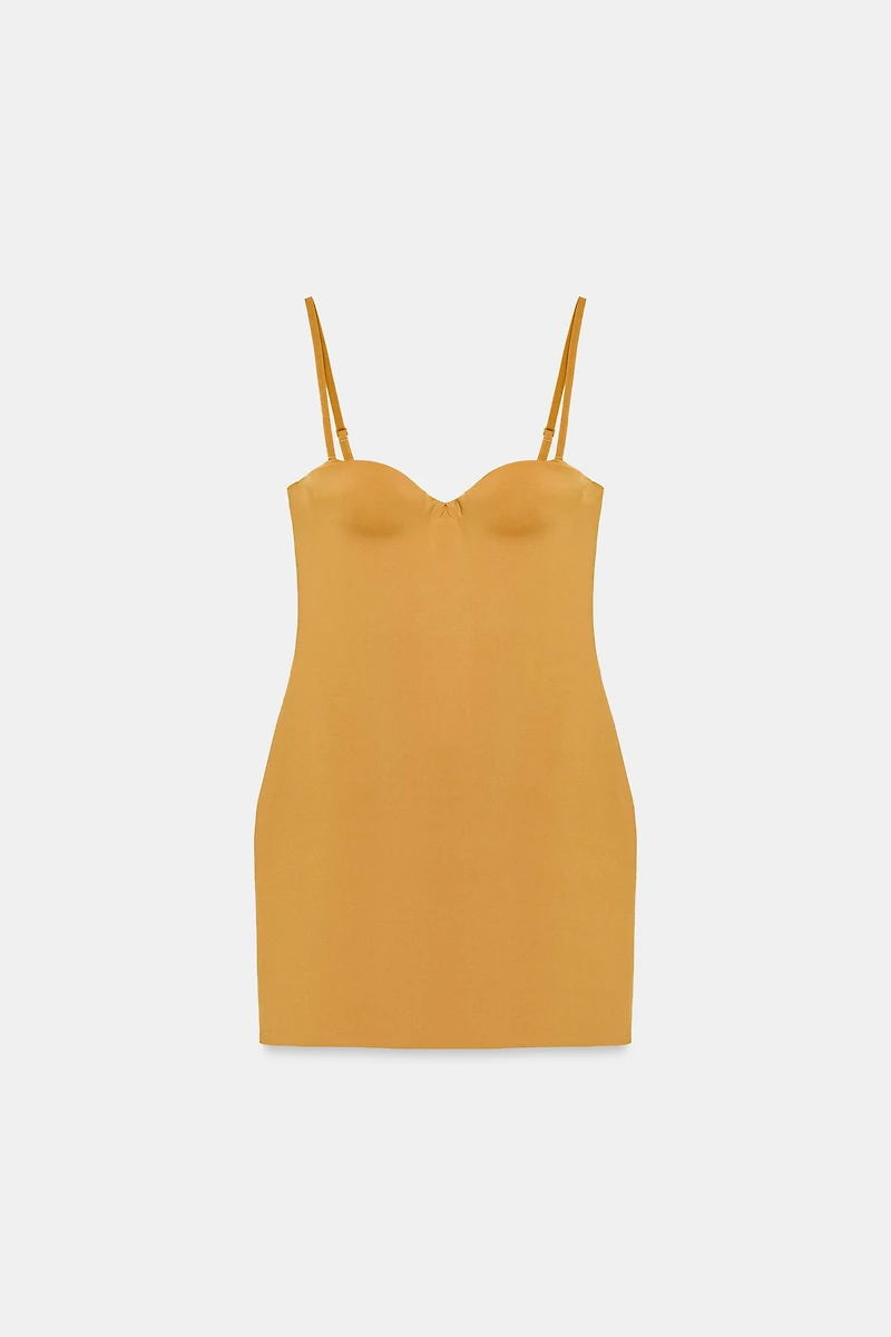 SHORT STRAP DRESS