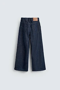 MICKEY SILHOUETTE PATCH WIDE-LEG JEANS HARRY LAMBERT FOR ZARA X DISNEY