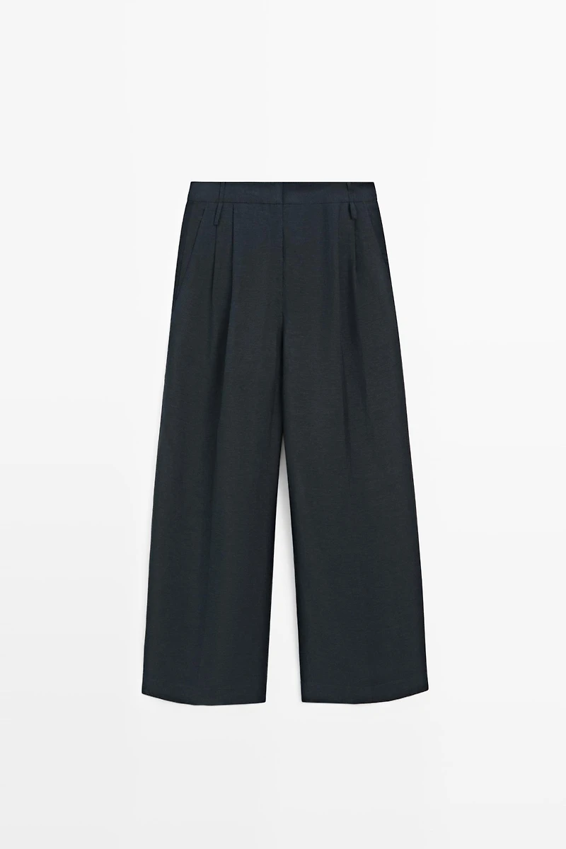 Flowing semi-sheer pants - STUDIO