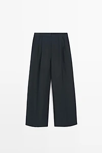Flowing semi-sheer pants - STUDIO