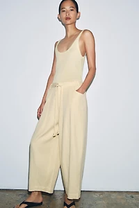 ZW COLLECTION HERRINGBONE TEXTURED PANTS