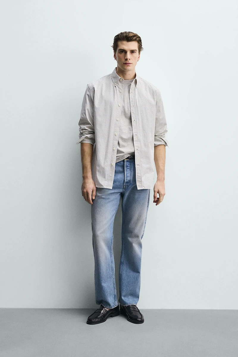CHEMISE REGULAR FIT COTON