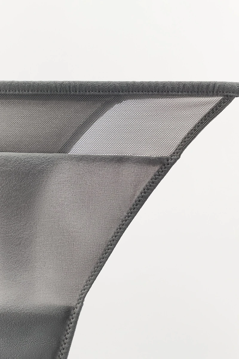 TANGA BIMATIÈRE EN TULLE